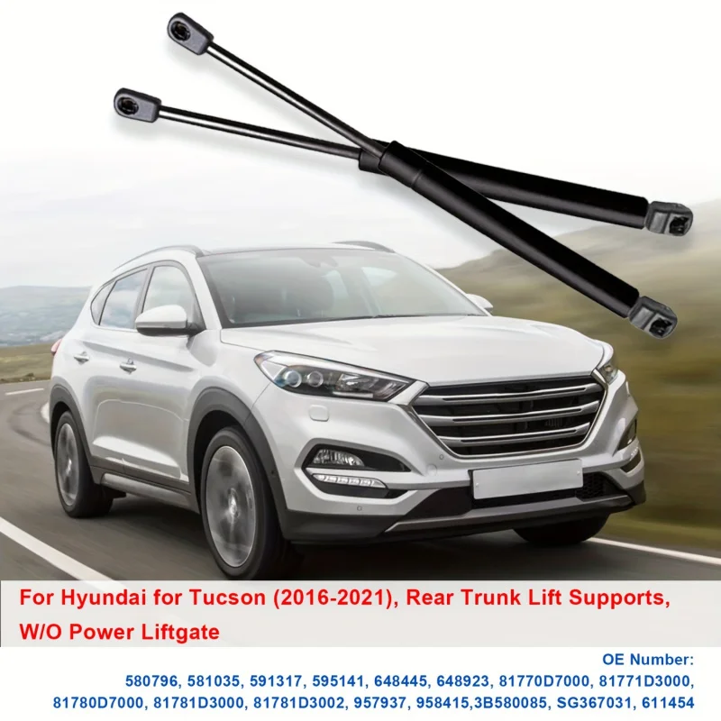Suitable for Tucson 2016-2021 Rear Hydraulic Rod Hyundai for Tucson (2016-2021)
Suitable for Tucson 2016-2021 Rear Hydraulic Rod Hyundai for Tucson (2016-2021)