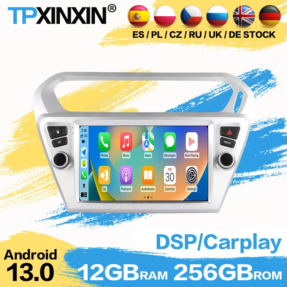 Carplay Radio Coche Android For Peugeot 301 2008 2009 2010 2011 2012 2013 2014 Player Automotive Multimedia Stereo IPS Head Unit
Carplay Radio Coche Android For Peugeot 301 2008 2009 2010 2011 2012 2013 2014 Player Automotive Multimedia Stereo IPS Head Unit