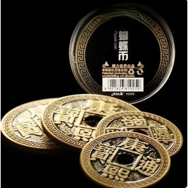 LUOHANQIAN КИТАЙСКАЯ МОНЕТА FLIPPER COIN Китайский дворец Монета Волшебные иллюзии Аксессуары Волшебные трюки Реквизит Волшебник крупным планом
LUOHANQIAN КИТАЙСКАЯ МОНЕТА FLIPPER COIN Китайский дворец Монета Волшебные иллюзии Аксессуары Волшебные трюки Реквизит Волшебник крупным планом