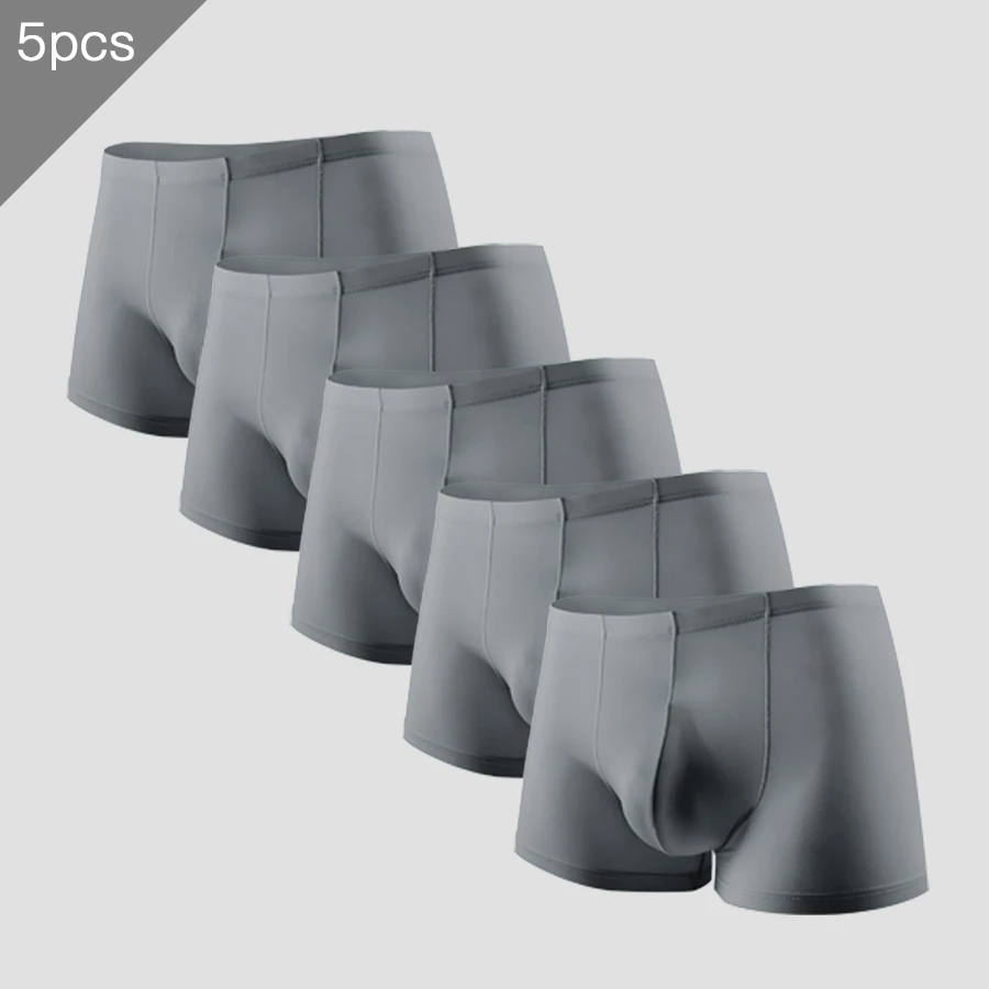 5pcs Men's underwear ice silk ultra thin summer breathable men's boxer shorts flat briefs
5pcs Men's underwear ice silk ultra thin summer breathable men's boxer shorts flat briefs