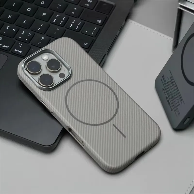 Phone Case Carbon Fiber Texture MagSafe For iPhone 16 15 14 13 Pro Max Plus Wireless Charging Alloy Lens Shockproof Cover
Phone Case Carbon Fiber Texture MagSafe For iPhone 16 15 14 13 Pro Max Plus Wireless Charging Alloy Lens Shockproof Cover