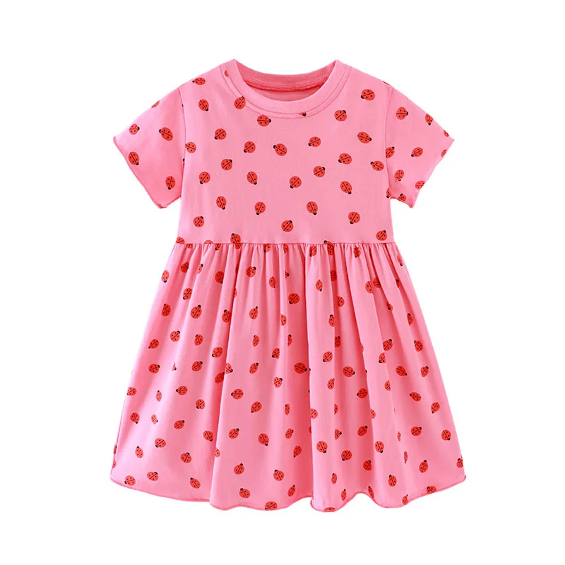 Jumping Meters Ladybug Print Summer Princess Girls Dresses Party Birthday Frocks Children's Costume Animals Dress
Jumping Meters Ladybug Print Summer Princess Girls Dresses Party Birthday Frocks Children's Costume Animals Dress