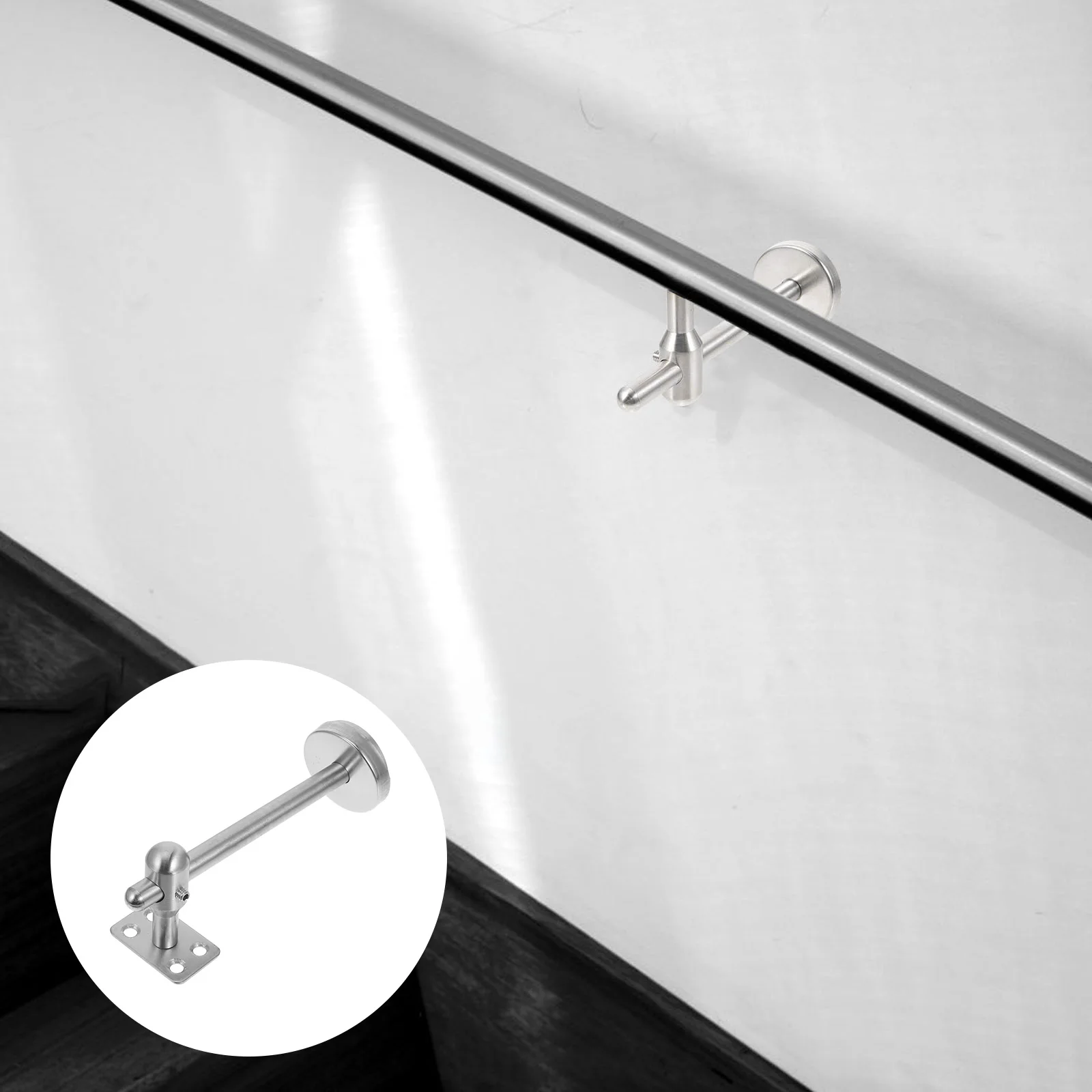 Stainless Steel Handrail Brackets Wall Mount Adjustable Metal Railing Support Bracket For Stair Staircase Corridor Flat Swivel
Stainless Steel Handrail Brackets Wall Mount Adjustable Metal Railing Support Bracket For Stair Staircase Corridor Flat Swivel