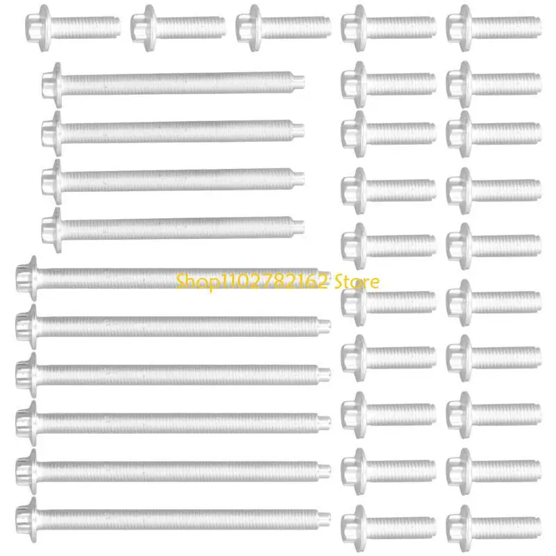 547B 33pcs Car Engine Oil Pan Bolt Replacement Metal Car Bolt Automotive Accessories Spare Parts 1132210959 11130392549
547B 33pcs Car Engine Oil Pan Bolt Replacement Metal Car Bolt Automotive Accessories Spare Parts 1132210959 11130392549