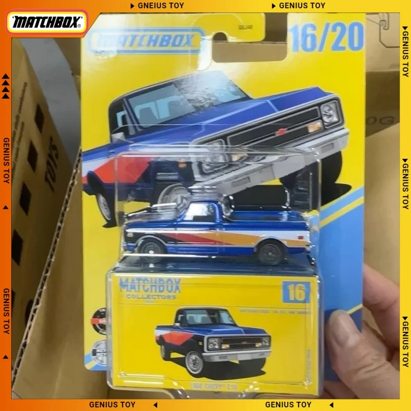 Matchbox 2026 Collectors GBJ48-G 1:64 Scale Alloy Diecast Collectible Cars Model 1968 Chevy C10 Car Fans Gift Vehicle Toys
Matchbox 2026 Collectors GBJ48-G 1:64 Scale Alloy Diecast Collectible Cars Model 1968 Chevy C10 Car Fans Gift Vehicle Toys