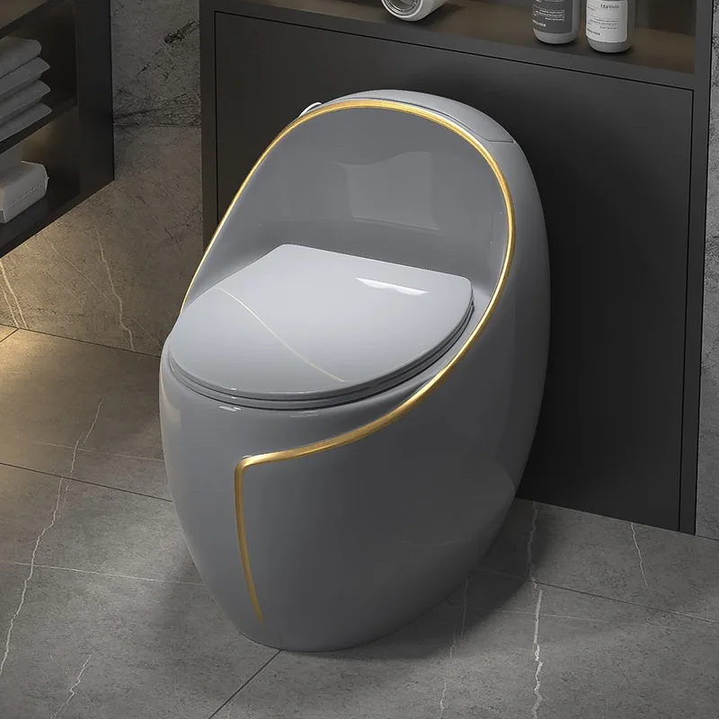 New creative egg toilet light luxury gray household ceramic siphon small apartment toilet large diameter
New creative egg toilet light luxury gray household ceramic siphon small apartment toilet large diameter