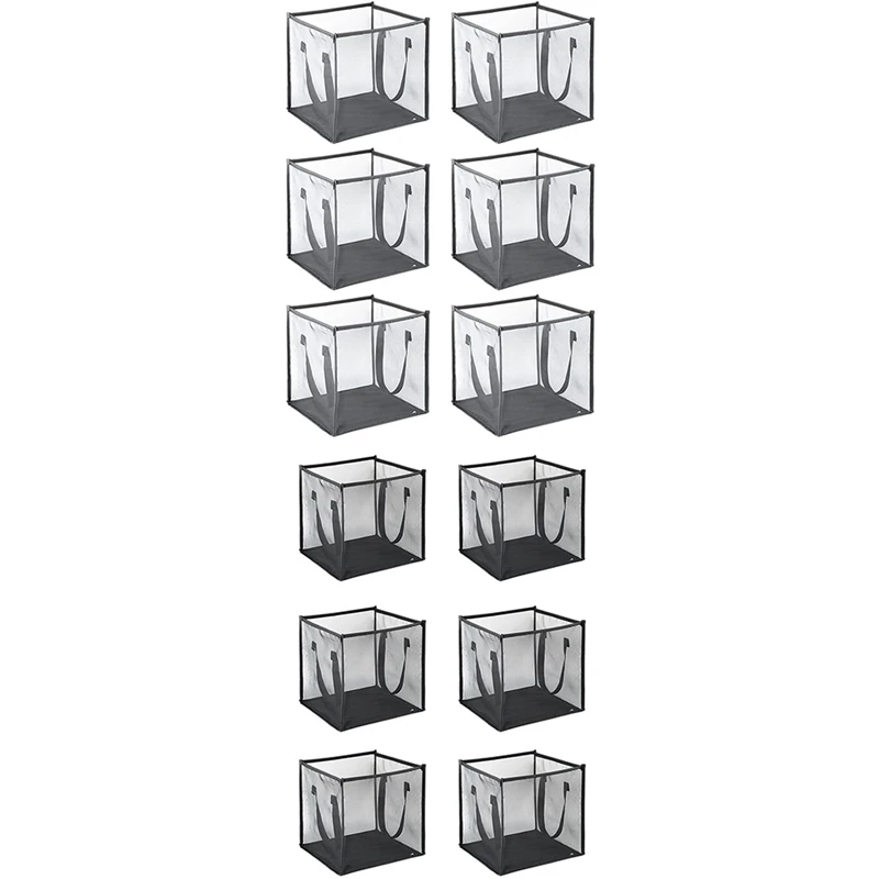 ABWR-6 Pcs Popup Laundry Hamper Small Collapsible Laundry Baskets With Handles, Portable Mesh Laundry Hamper
ABWR-6 Pcs Popup Laundry Hamper Small Collapsible Laundry Baskets With Handles, Portable Mesh Laundry Hamper