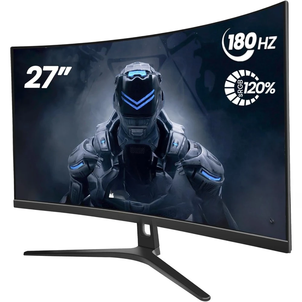 US Shipping Curved Gaming Monitor 27 Inch FHD 1920x1080 144Hz 180Hz VA Display 120% sRGB AMD FreeSync HDMI DP Wall Mount
US Shipping Curved Gaming Monitor 27 Inch FHD 1920x1080 144Hz 180Hz VA Display 120% sRGB AMD FreeSync HDMI DP Wall Mount