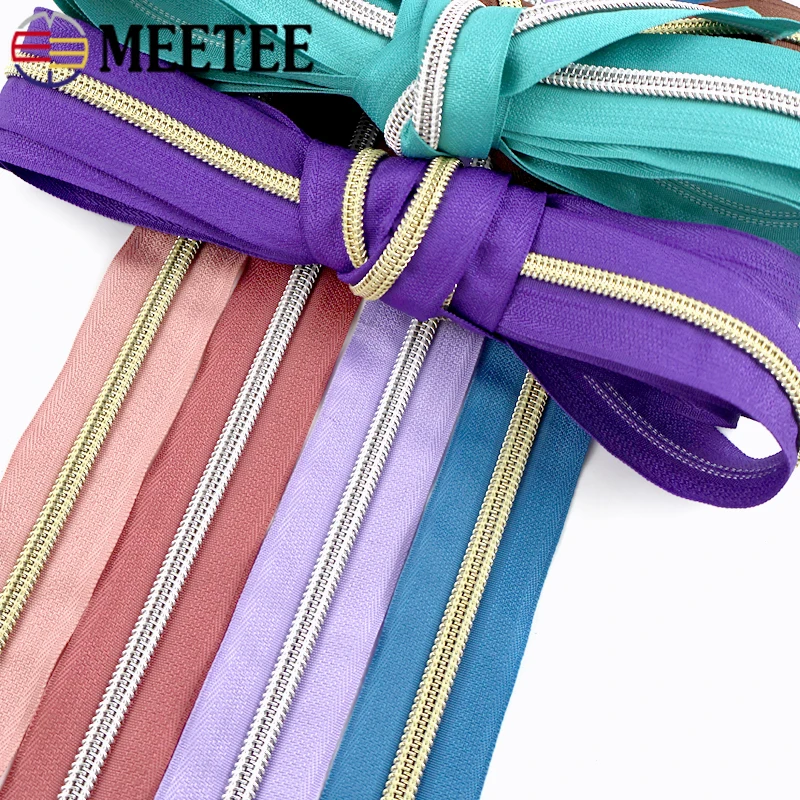 2-10M 5# Nylon Zipper for Sewing Clothes Decor Zippers By Meters Luggage Closure Replacement Zips Repair Kit DIY Bag Accessories
2-10M 5# Nylon Zipper for Sewing Clothes Decor Zippers By Meters Luggage Closure Replacement Zips Repair Kit DIY Bag Accessories