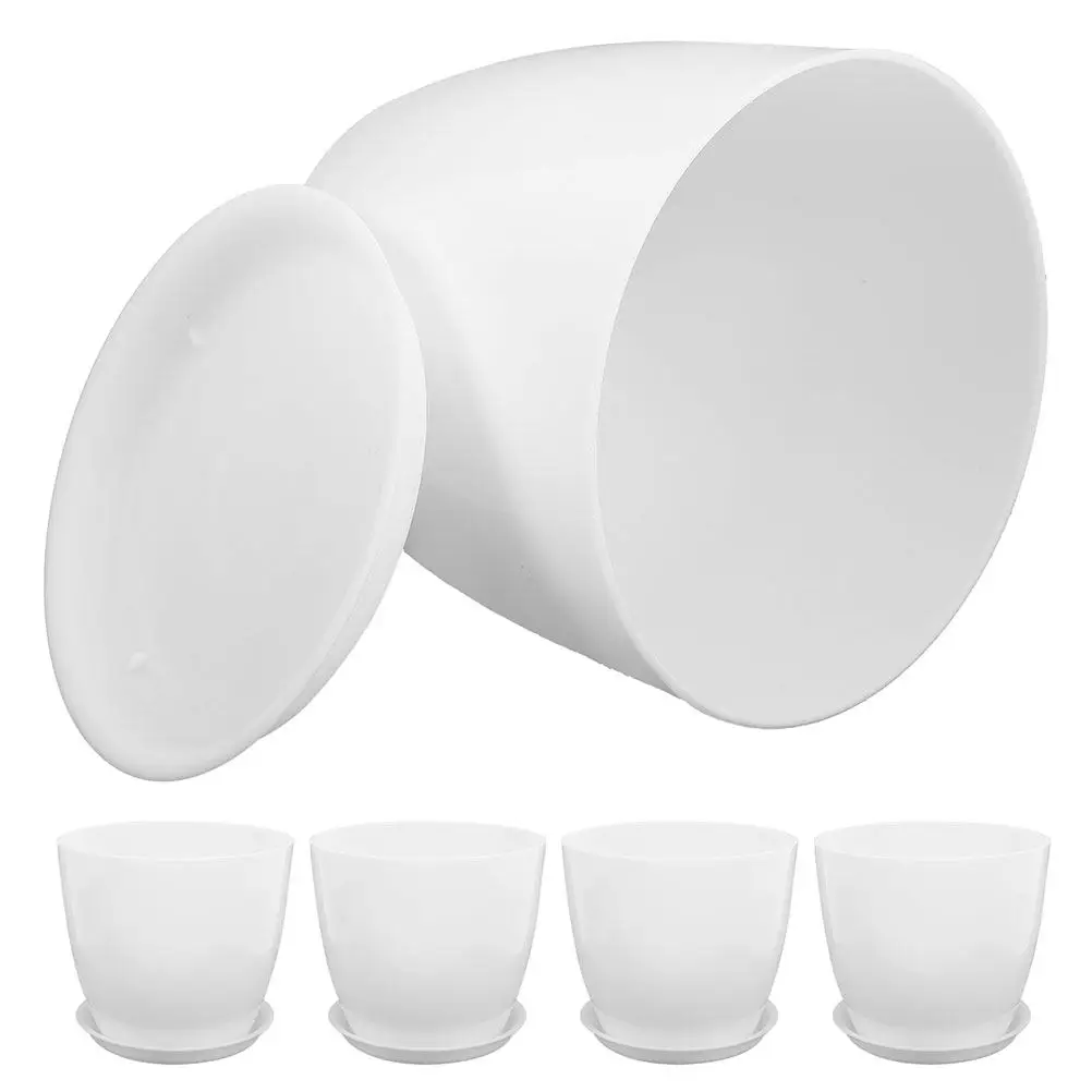 1Set Round Plastic Plant Nursery Pots with Drainage Holes Breathable Ventilation Flower Planter for Orchids Succulents Indoor
1Set Round Plastic Plant Nursery Pots with Drainage Holes Breathable Ventilation Flower Planter for Orchids Succulents Indoor