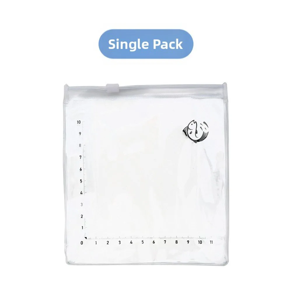 Lightweight Transparent PVC Fish Viewing Bag for Stream and River Fishing Foldable with Ruler 31.3g Each 5 Piece Set
Lightweight Transparent PVC Fish Viewing Bag for Stream and River Fishing Foldable with Ruler 31.3g Each 5 Piece Set