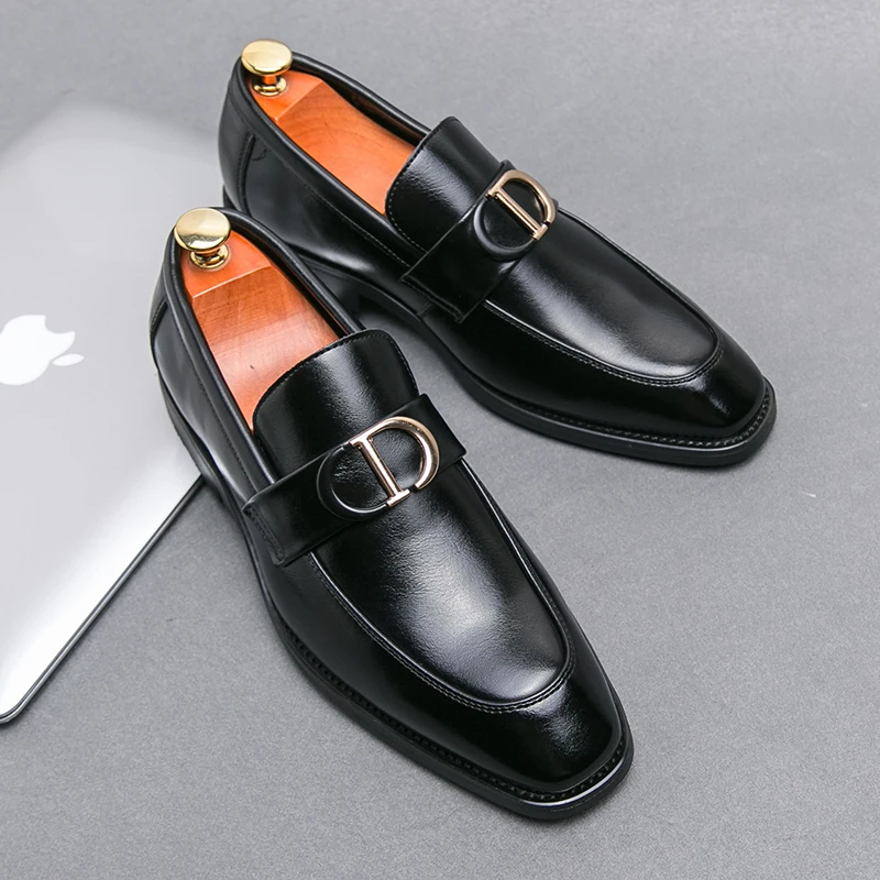 Men Loafers PU Low Heel Professional Classic Comfortable Business Men Shoes Size 38-46
Men Loafers PU Low Heel Professional Classic Comfortable Business Men Shoes Size 38-46