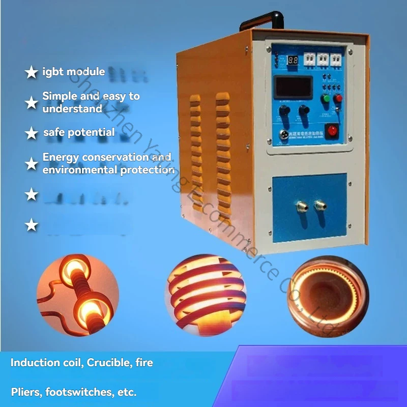 High Frequency Heating Machine Super Audio Frequency Induction Heating Machine Welding Quenching Annealing Thermal Equipment
High Frequency Heating Machine Super Audio Frequency Induction Heating Machine Welding Quenching Annealing Thermal Equipment
