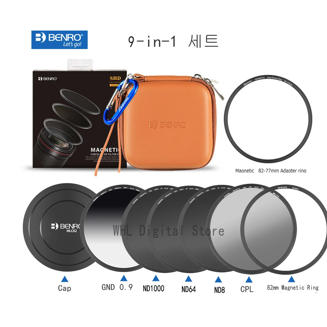 Комплект магнитного фильтра Benro 82 мм A-A (Nd8+Nd64+Nd1000+Cpl+GND0.9+крышка объектива+магнитное переходное кольцо 82 мм+магнитное кольцо 82-77+чехол)
Комплект магнитного фильтра Benro 82 мм A-A (Nd8+Nd64+Nd1000+Cpl+GND0.9+крышка объектива+магнитное переходное кольцо 82 мм+магнитное кольцо 82-77+чехол)