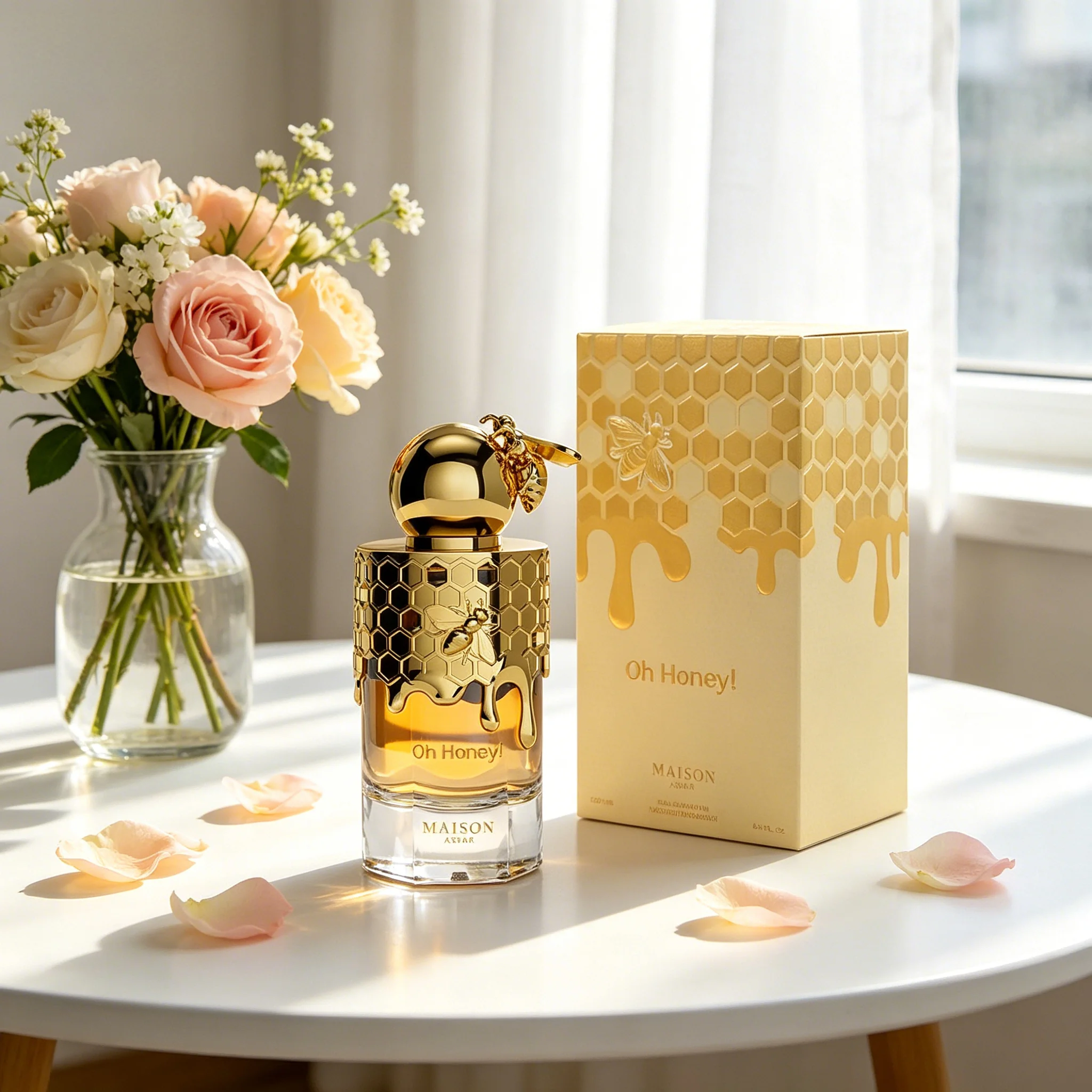 MAISON ASRAR Oh Honey Fragrance Sweet Rich Long-lasting Honey Scented Gift for Valentine's Day And Christmas
MAISON ASRAR Oh Honey Fragrance Sweet Rich Long-lasting Honey Scented Gift for Valentine's Day And Christmas