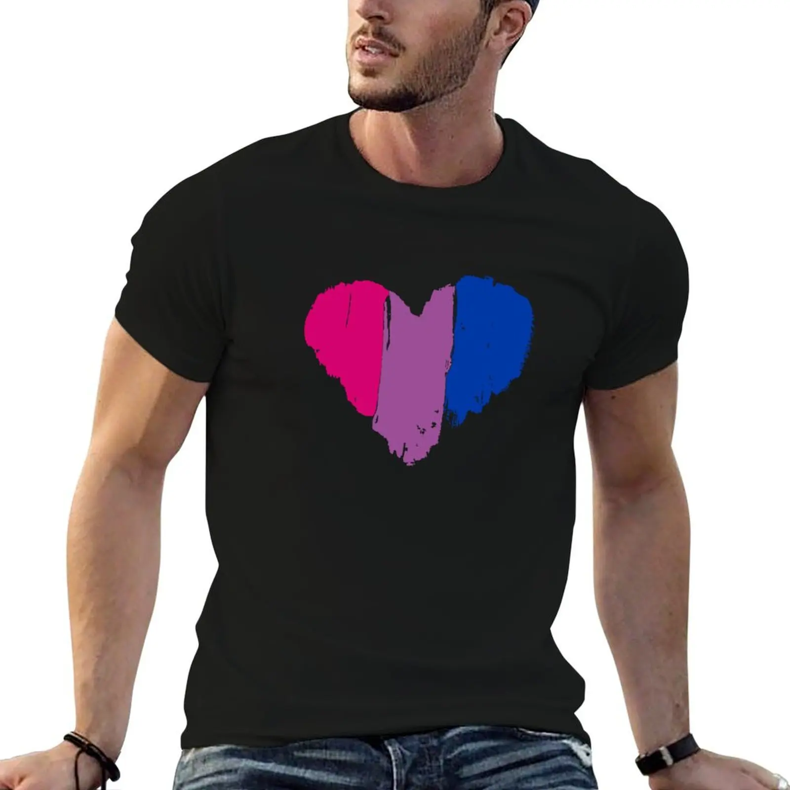 Bisexual Pride Heart T-Shirt man t shirt summer man graphic t shirt man t shirt graphic T-shirt
Bisexual Pride Heart T-Shirt man t shirt summer man graphic t shirt man t shirt graphic T-shirt
