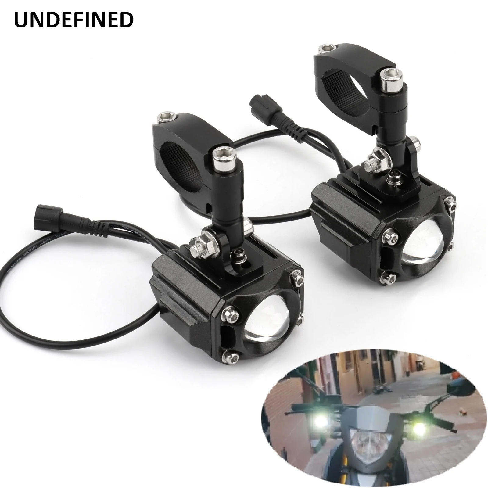 Universal Auxiliary Lights Motorcycle Head Light Fog Lamp Assembly Spotlight Driving For BMW Yamaha Kawasaki CBR ATV Dirt Bikes
Universal Auxiliary Lights Motorcycle Head Light Fog Lamp Assembly Spotlight Driving For BMW Yamaha Kawasaki CBR ATV Dirt Bikes