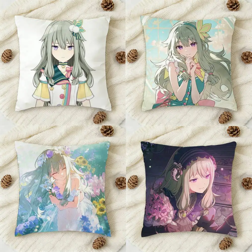 Cute Cartoon Idol Kusanagi Nene Double-sided Printed Square Decorative Cushion Cover for Sofa Living Room Home Decor
Cute Cartoon Idol Kusanagi Nene Double-sided Printed Square Decorative Cushion Cover for Sofa Living Room Home Decor