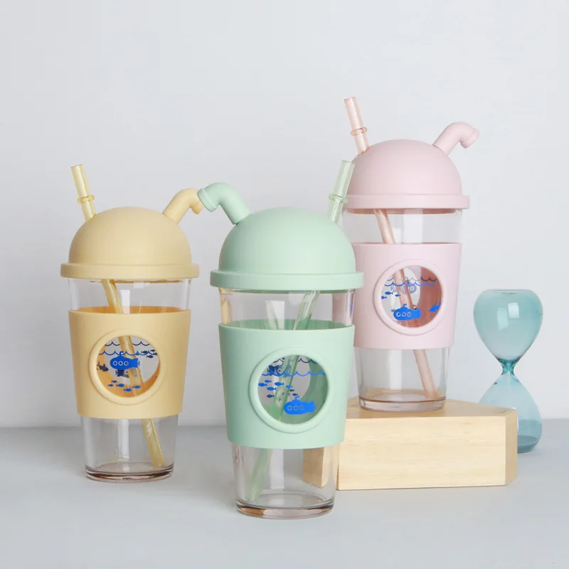 Summer Portable High-value Single-layer Large Capacity Straw Tempered Glass Cup Coffee, Milk Tea, Gift Cups
Summer Portable High-value Single-layer Large Capacity Straw Tempered Glass Cup Coffee, Milk Tea, Gift Cups