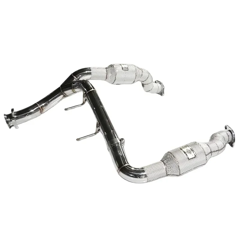 Section High flow Pipes Exhaust Pipes branch downpipe Exhaust Pipe with For F150 3.5T 2015-2019
Section High flow Pipes Exhaust Pipes branch downpipe Exhaust Pipe with For F150 3.5T 2015-2019