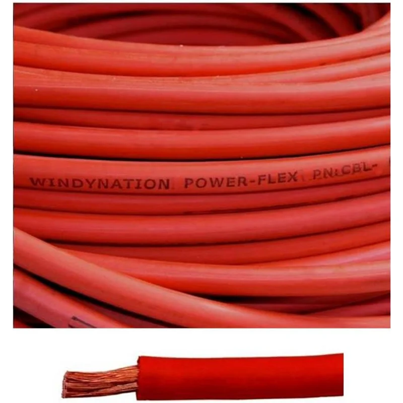 1/0 Gauge 1/0 AWG 20 Feet Red Welding Battery Pure Copper Flexible Cable Wire - Car, Inverter, RV, Solar
1/0 Gauge 1/0 AWG 20 Feet Red Welding Battery Pure Copper Flexible Cable Wire - Car, Inverter, RV, Solar