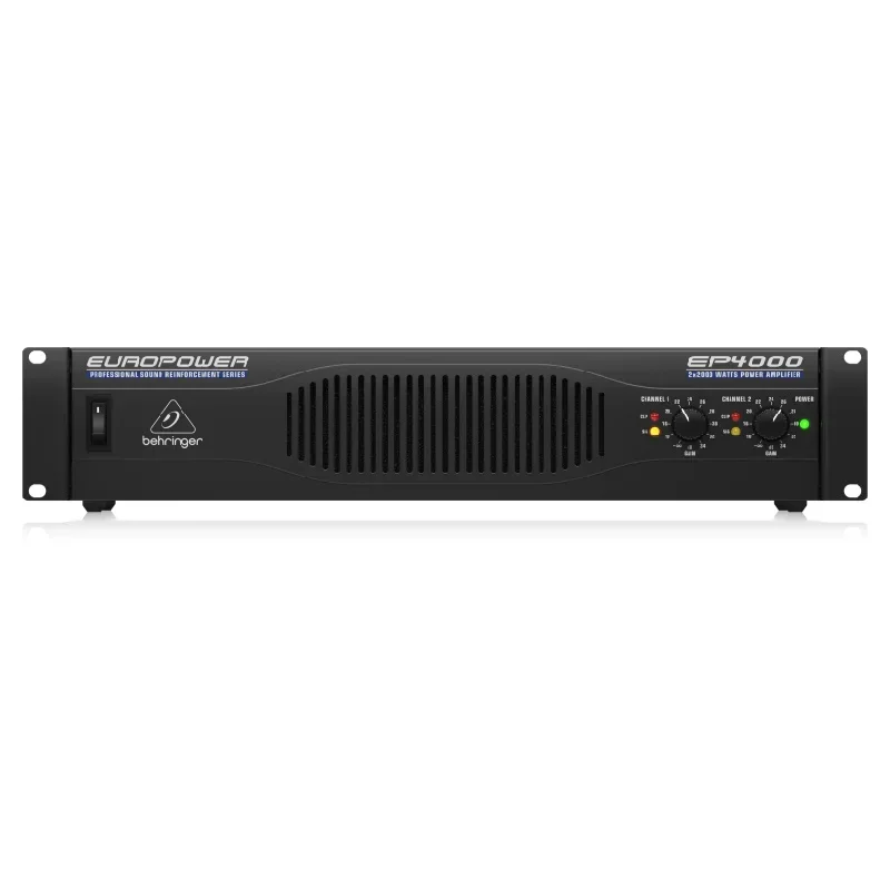 Professional 4000W Stereo Power Amplifier with ATR (Accelerated Transient Response) Technology
Professional 4000W Stereo Power Amplifier with ATR (Accelerated Transient Response) Technology