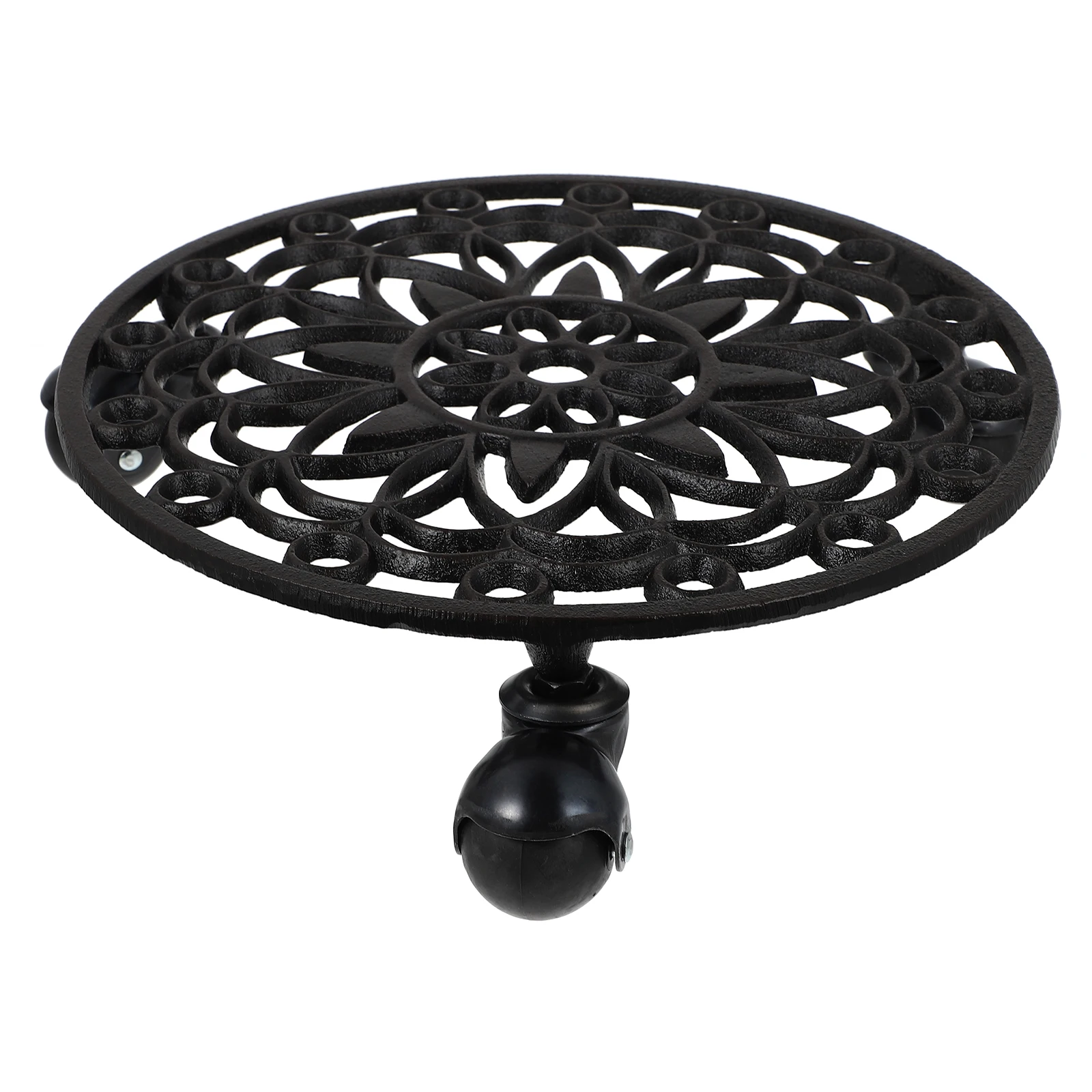 1 pc Movable Flowerpot Tray Wrought Iron Plant Base Jardiniere Bottom Trays Removable Mobile Sturdy Large Capacity
1 pc Movable Flowerpot Tray Wrought Iron Plant Base Jardiniere Bottom Trays Removable Mobile Sturdy Large Capacity