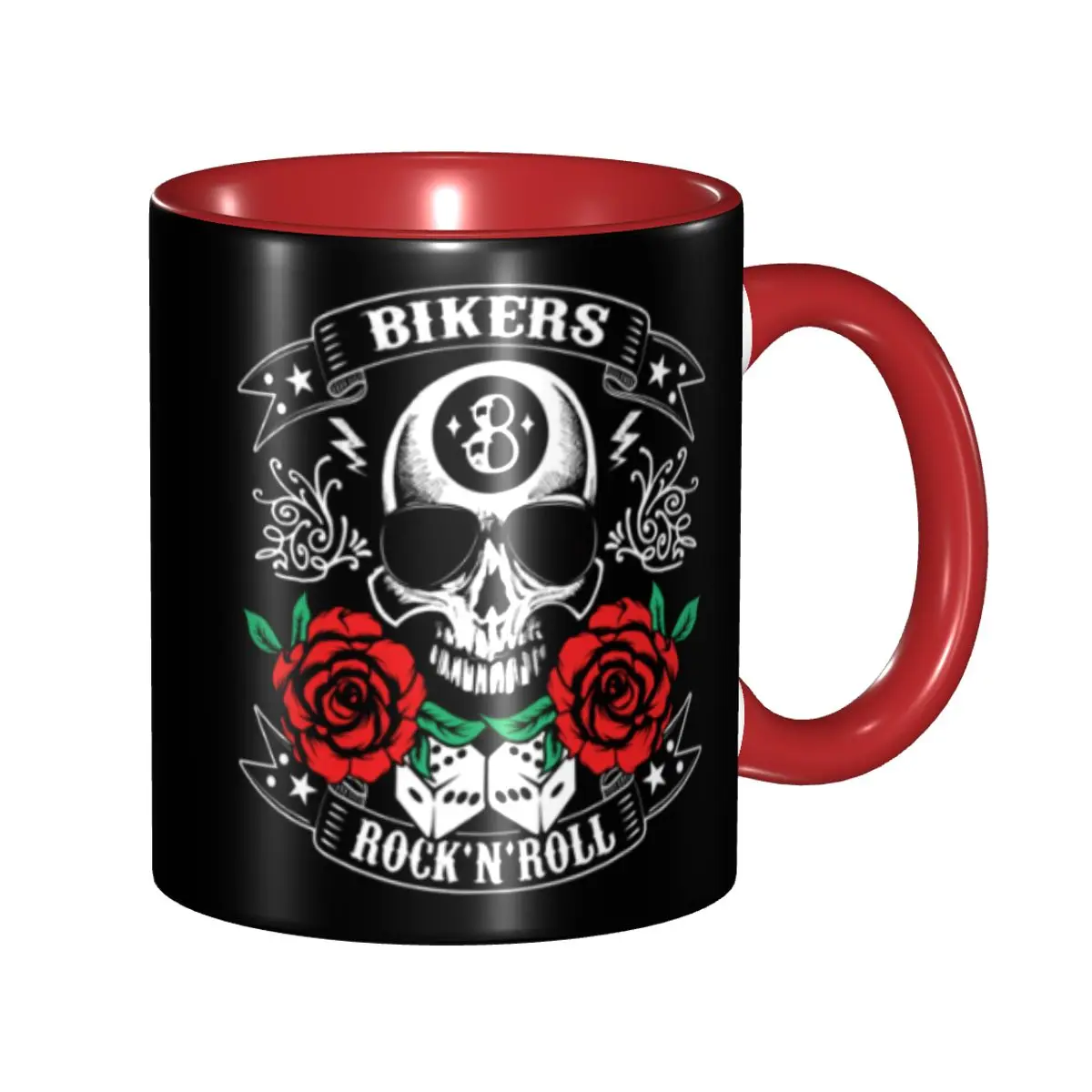 Custom Rock Skull Rockabilly Bikers Rockers Mugs DIY Ceramic Tea Milk Coffee Cups
Custom Rock Skull Rockabilly Bikers Rockers Mugs DIY Ceramic Tea Milk Coffee Cups