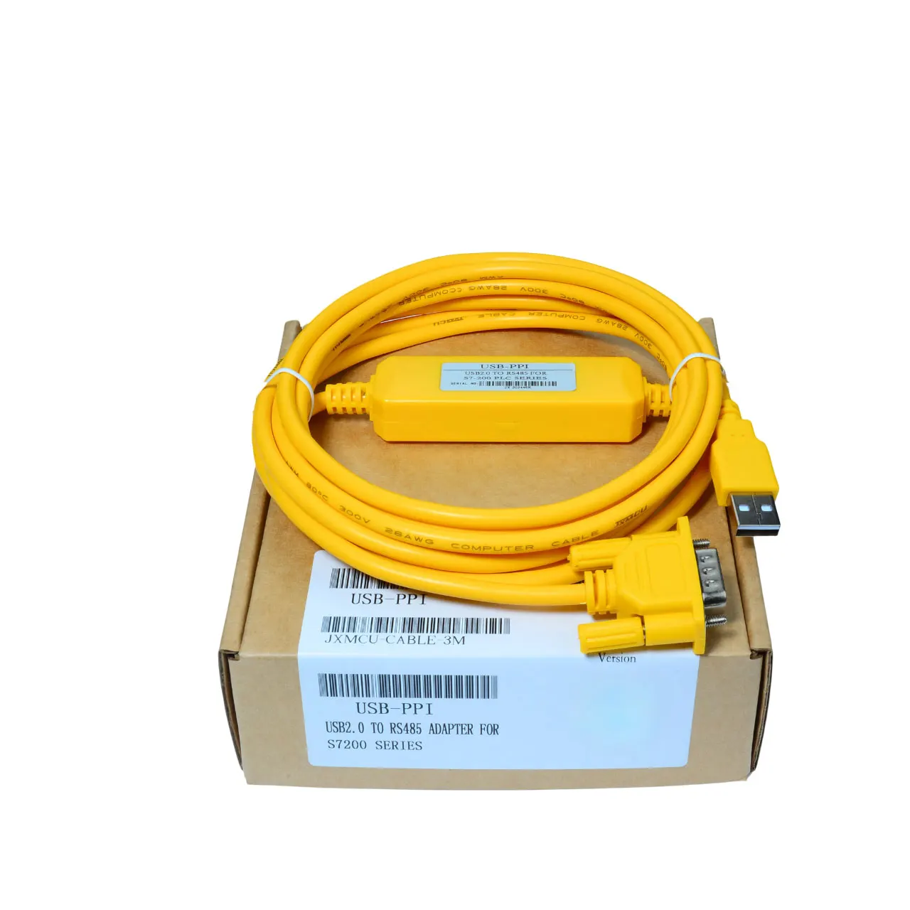 USB-PPI Programming Cable for S7-200 PLC - Suitable for CPU 222 224 226 High-Quality Automation Communication Tool
USB-PPI Programming Cable for S7-200 PLC - Suitable for CPU 222 224 226 High-Quality Automation Communication Tool