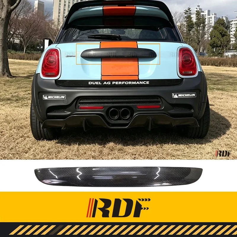 Suitable for MINI F55 F56 JCW Cooper S AG Tailgate rear cover Modified Carbon fiber Boot Trim Trunk Decoration Strip Accessoriy
Suitable for MINI F55 F56 JCW Cooper S AG Tailgate rear cover Modified Carbon fiber Boot Trim Trunk Decoration Strip Accessoriy