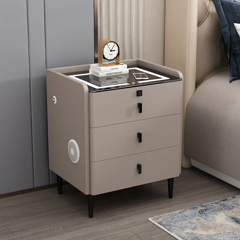 Storage Lamp Nightstands Wooden Ports Smart Unique Nightstands Minimalist Drawers Muebles De Dormitorio Designer Furniture
Storage Lamp Nightstands Wooden Ports Smart Unique Nightstands Minimalist Drawers Muebles De Dormitorio Designer Furniture