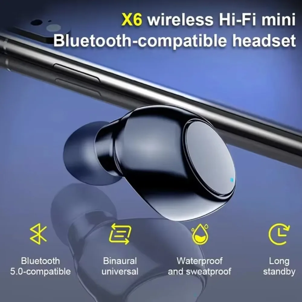X6 Односторонняя гарнитура Мини Bluetooth Спортивные невидимые наушники Ультра маленькая мини-автомобильная маленькая гарнитура-вкладыш с одним ухом
X6 Односторонняя гарнитура Мини Bluetooth Спортивные невидимые наушники Ультра маленькая мини-автомобильная маленькая гарнитура-вкладыш с одним ухом