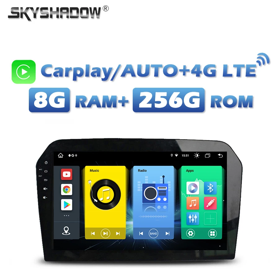 DSP IPS Carplay 4G SIM Автомобильный радиоплеер Android 13.0 8G + 256G GPS RDS Радио Wi-Fi Bluetooth 5.0 Для VW Jetta 2012 2013 2014 2015
DSP IPS Carplay 4G SIM Автомобильный радиоплеер Android 13.0 8G + 256G GPS RDS Радио Wi-Fi Bluetooth 5.0 Для VW Jetta 2012 2013 2014 2015