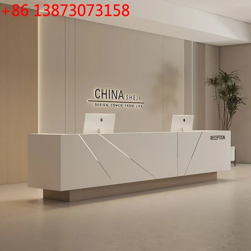 Designer Reception Desk Counter Shop Desk Office Chairs Hallway Table Coffee Distillation Cash Italian Toonbank Trendy Furniture
Designer Reception Desk Counter Shop Desk Office Chairs Hallway Table Coffee Distillation Cash Italian Toonbank Trendy Furniture