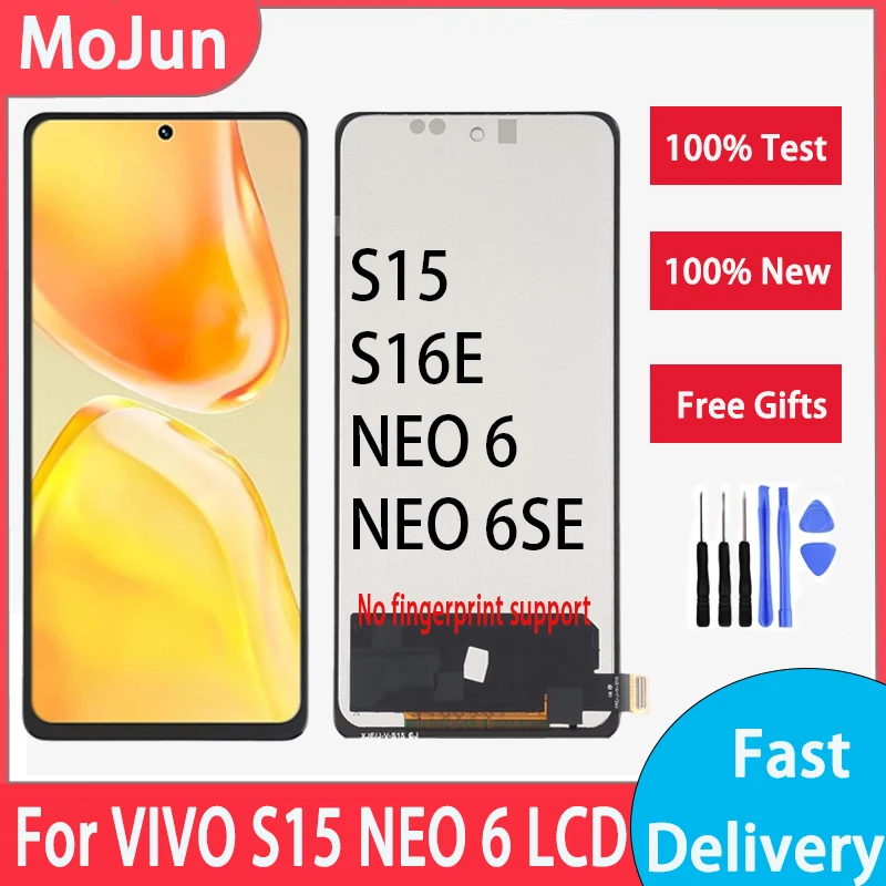 LCD Display For VIVO S16E S15 LCD Display Touch Screen Digitizer Assembly For VIVO IQOO NEO 6 NEO 6SE LCD Screen Replacement
LCD Display For VIVO S16E S15 LCD Display Touch Screen Digitizer Assembly For VIVO IQOO NEO 6 NEO 6SE LCD Screen Replacement