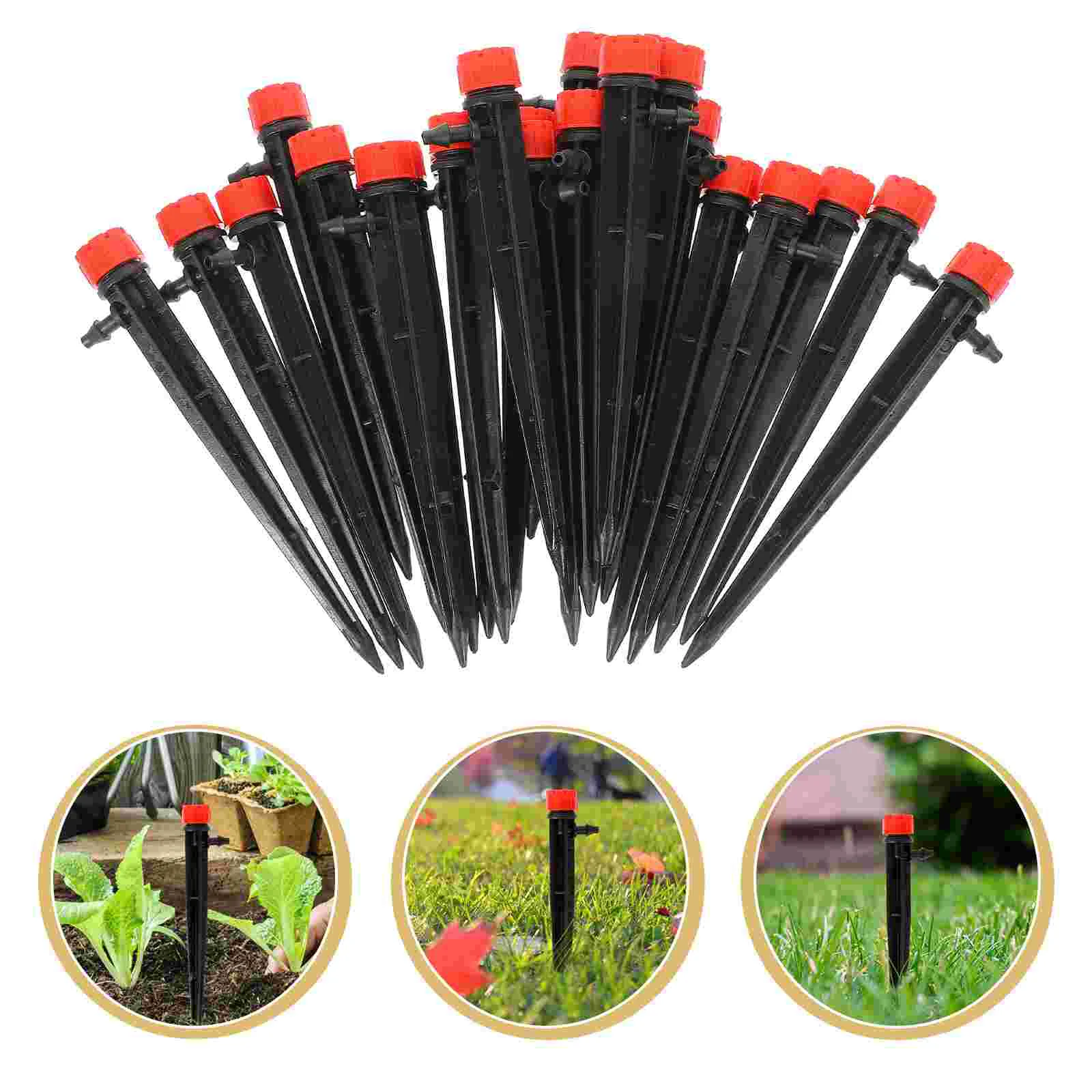50 Pcs Nozzle Inserted Misting Spray for Lawn 3x15x13cm Plastic Garden Accessory
50 Pcs Nozzle Inserted Misting Spray for Lawn 3x15x13cm Plastic Garden Accessory