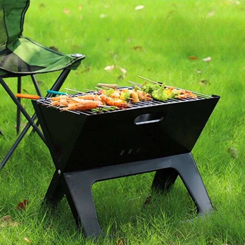 Portable Outdoor Barbecue Grill Foldable Camping Picnic Stable X-shaped Charcoal Roasting Grill Courtyard Camping Equipment
Portable Outdoor Barbecue Grill Foldable Camping Picnic Stable X-shaped Charcoal Roasting Grill Courtyard Camping Equipment