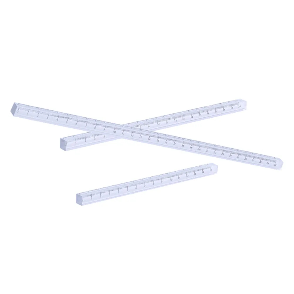 3pcs Transparent Ruler Set Acrylic Straight Measuring Tools for Artists Designers Architects Precision Drawing Ruler Geometry
3pcs Transparent Ruler Set Acrylic Straight Measuring Tools for Artists Designers Architects Precision Drawing Ruler Geometry