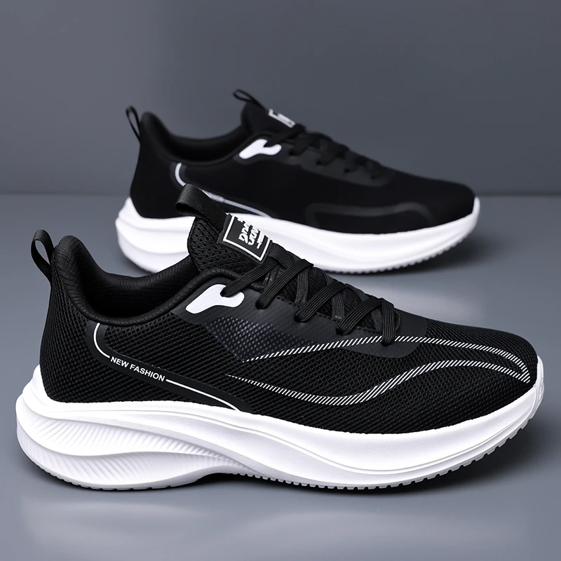 Breathable Mesh Men Shoes Lightweight Casual Sneakers Non Slip Soft Sole Running Shoes for Men Spring Summer
Breathable Mesh Men Shoes Lightweight Casual Sneakers Non Slip Soft Sole Running Shoes for Men Spring Summer
