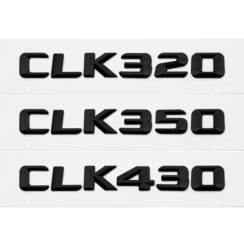 3D Car Styling For Mercedes Benz CLK350 CLK320 CLK430 Trunk Rear Number Letters Badge Emblem Sticker For C208 C209 Accessories
3D Car Styling For Mercedes Benz CLK350 CLK320 CLK430 Trunk Rear Number Letters Badge Emblem Sticker For C208 C209 Accessories
