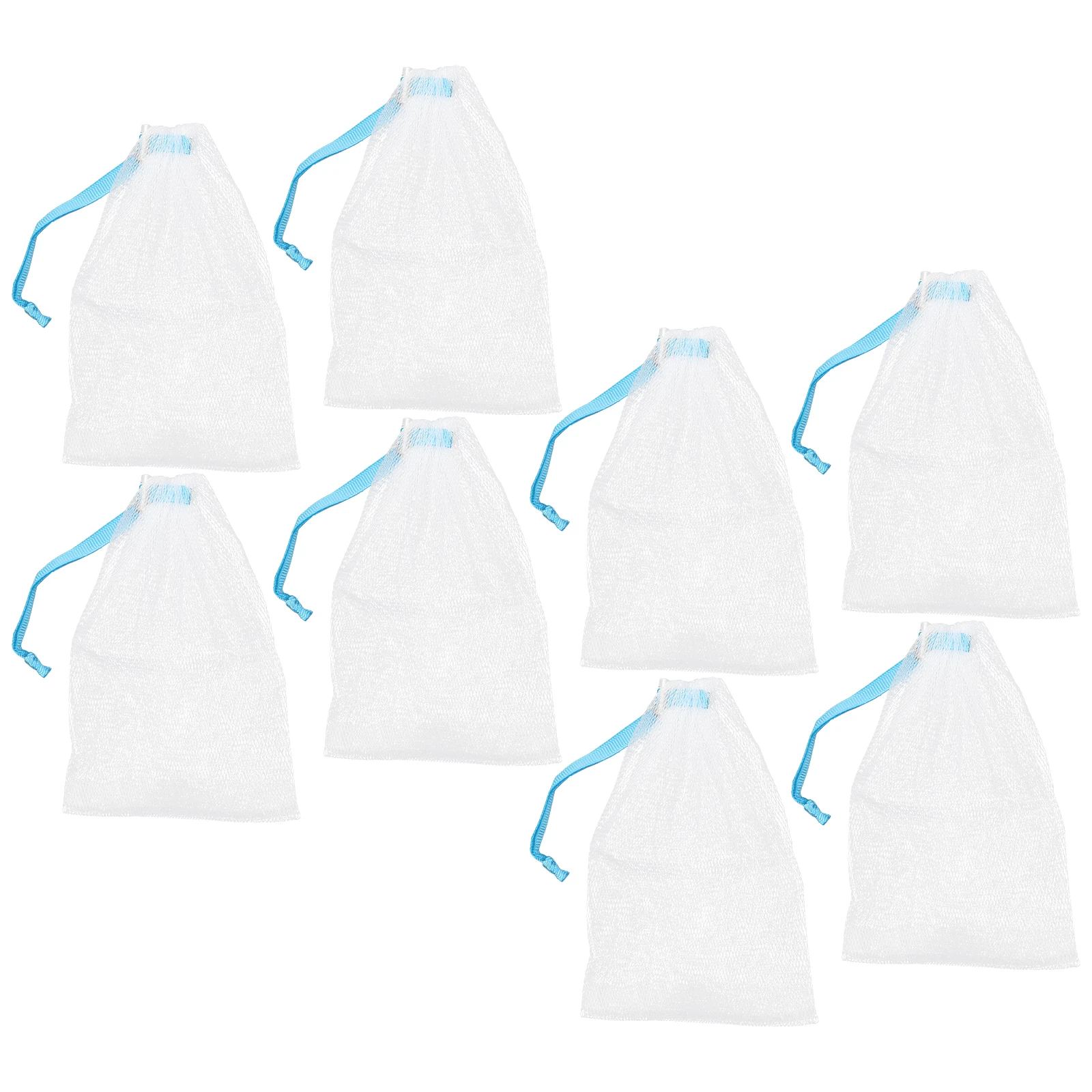 8PCS Soap Net Cleaning Pouches Nets Holder Sky blue Exfoliating Meshes Facial Travel Size Lightweight Foaming
8PCS Soap Net Cleaning Pouches Nets Holder Sky blue Exfoliating Meshes Facial Travel Size Lightweight Foaming
