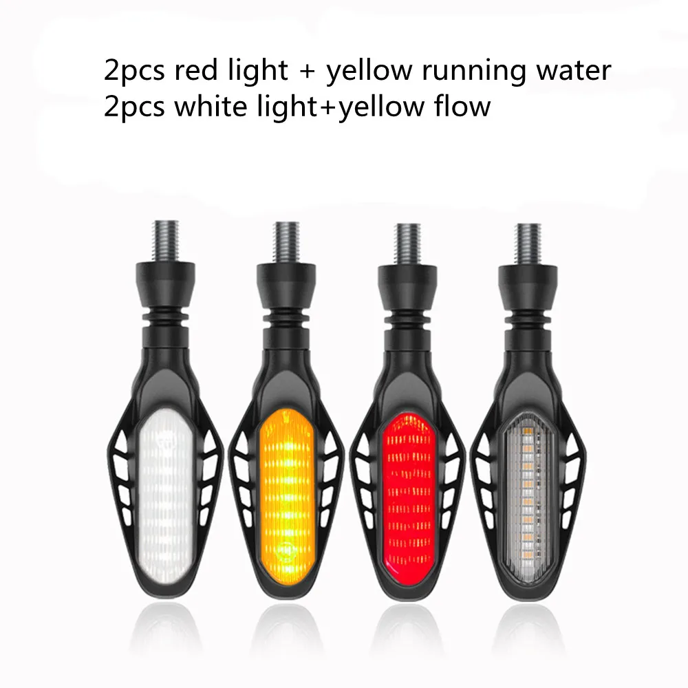 4pcs For Motorcycle 16Led Bi-Color Running Turn Signal Light Cobra Burst Flash Brake Light Daytime Running Light Signal Light
4pcs For Motorcycle 16Led Bi-Color Running Turn Signal Light Cobra Burst Flash Brake Light Daytime Running Light Signal Light