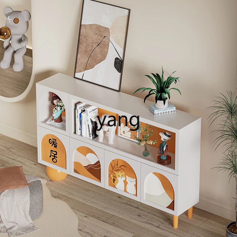 LMM hand-painted pattern dining side cabinet living room cream wind ultra-thin locker
LMM hand-painted pattern dining side cabinet living room cream wind ultra-thin locker