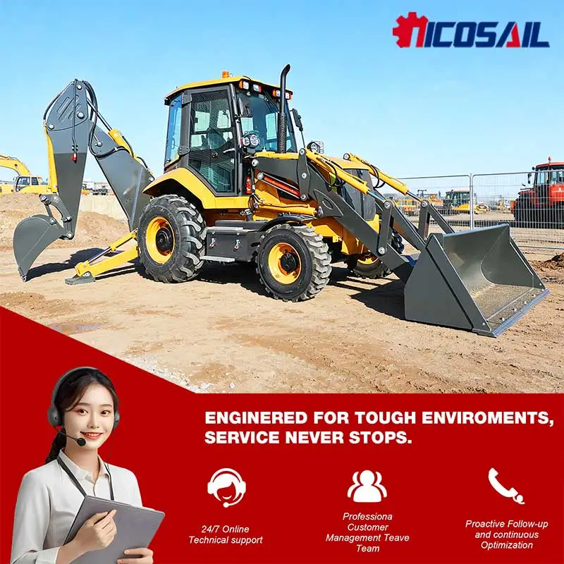 High Power Engine Backhoe Loader 3CX 3Ton Hydraulic Backhoe Loader Euro 5 Standard For Construction Site
High Power Engine Backhoe Loader 3CX 3Ton Hydraulic Backhoe Loader Euro 5 Standard For Construction Site