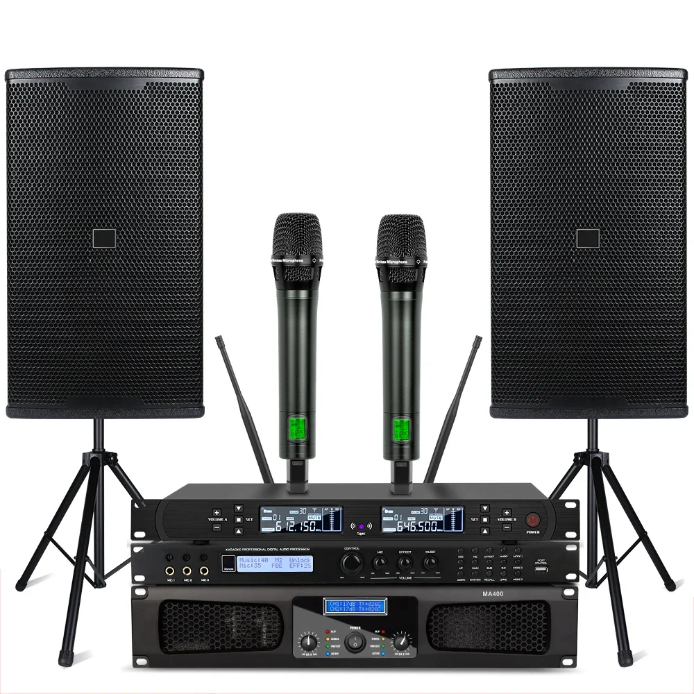 KP600 Professional 12-inch Speaker Audio System Sound Equipment/power Amplifier/Speaker For Family Party Conference
KP600 Professional 12-inch Speaker Audio System Sound Equipment/power Amplifier/Speaker For Family Party Conference