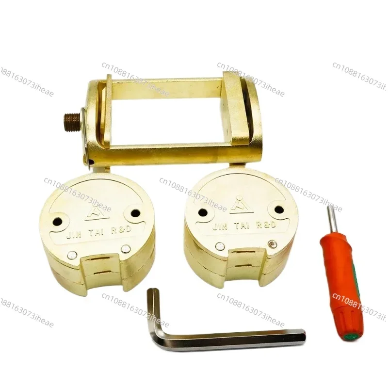 Dental Two-Layer Double Tank Bronze Handler Denture Flask Press Compress with Wrench and Handle
Dental Two-Layer Double Tank Bronze Handler Denture Flask Press Compress with Wrench and Handle