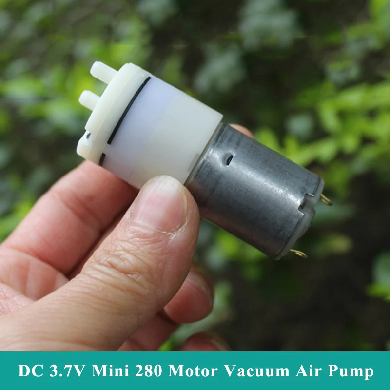 DC 3V 3.7V 5V Mini 280 Motor Air Pump High Pressure Micro Vacuum Pump Negative Pressure Pump DIY Breast Machine Solder Sucker
DC 3V 3.7V 5V Mini 280 Motor Air Pump High Pressure Micro Vacuum Pump Negative Pressure Pump DIY Breast Machine Solder Sucker