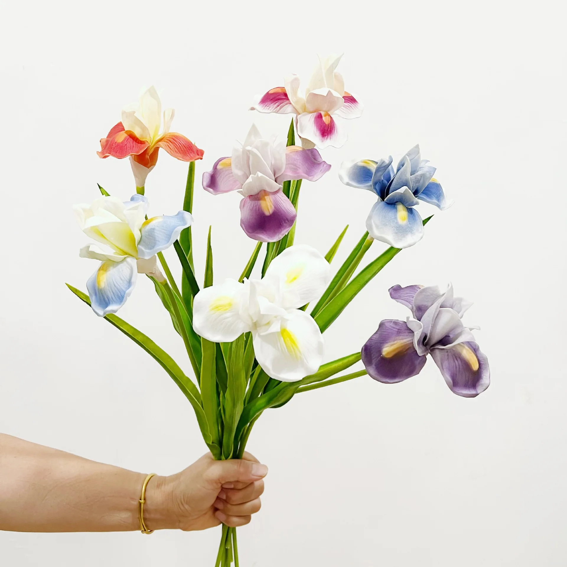 3pc 21.7In Single High Quality Artificial Iris Flowers for Home Wedding Floral Wall Decor Arrangement Display Accent Photography
3pc 21.7In Single High Quality Artificial Iris Flowers for Home Wedding Floral Wall Decor Arrangement Display Accent Photography