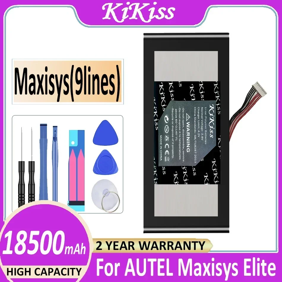 Maxisys 9lines 18500mAh Good Low-Temperature Performance Automotive Diagnostic Tool Battery For Autel Maxisys Elite
Maxisys 9lines 18500mAh Good Low-Temperature Performance Automotive Diagnostic Tool Battery For Autel Maxisys Elite