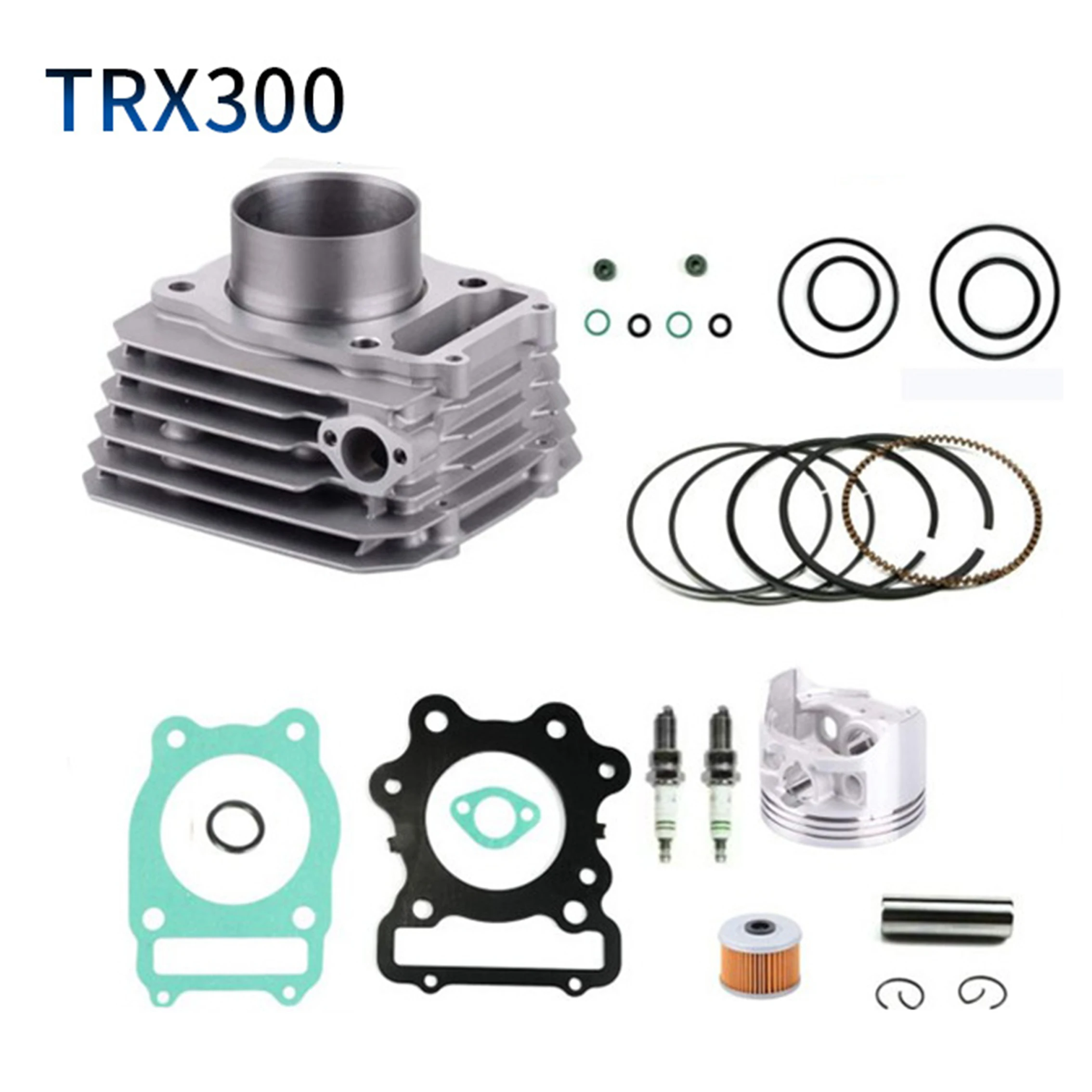 Areyourshop Complete Top End Cylinder Kit For Honda TRX 300 TRX300 FOURTRAX, FW 1988-2000 4x4 2x4 ATV Parts
Areyourshop Complete Top End Cylinder Kit For Honda TRX 300 TRX300 FOURTRAX, FW 1988-2000 4x4 2x4 ATV Parts